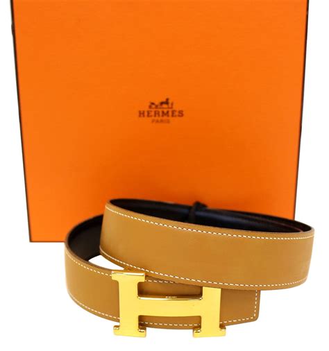 hermes black constance buckle